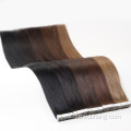 613 Extensiones de cinta de cabello rubio cabello humano ruso Vendedores de extensión de cabello brasileño